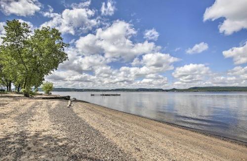 Stockholm House | Lake Pepin Cottage with Decks and Private Beach!