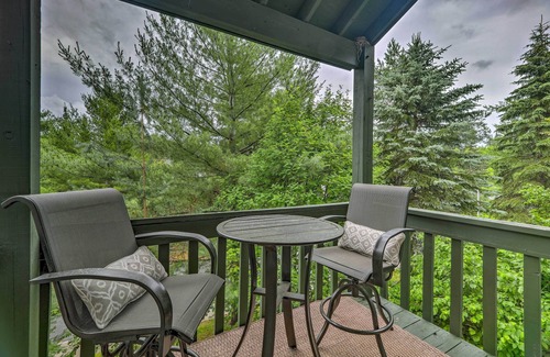 Lake Placid Apartment | Lake Placid Gem w/Patio & Views < 1 Mi to Beach!