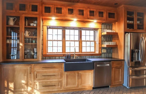Menomonie House | Lake Retreat! Gorgeous sunset views & 2 fire pits!