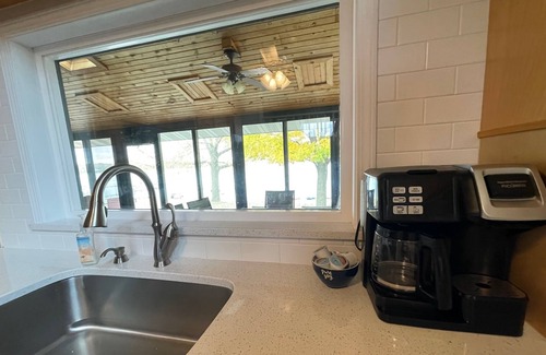 Webster House | Lake Retreat- sandy beach, game room 5bdrm sleeps 12
