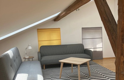 Ammerland Apartment | Lake Starnberg: Maisonette with wood-burning stoves, balcony, bathrooms