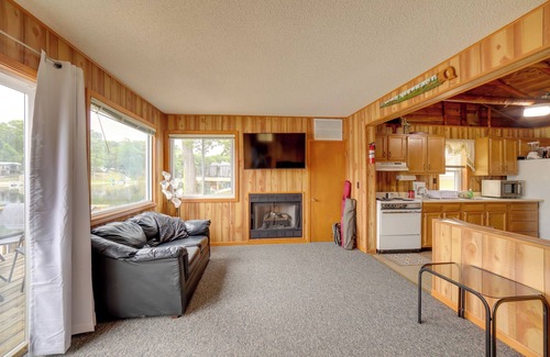 Lake Cabin | Lake Vacation Rental w/Deck & Gas Grill!