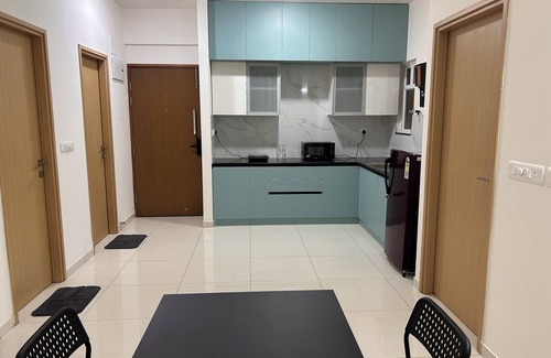 Devanahalli Apartment | Lake View 2BHK, 10 min from Bangalore Airport