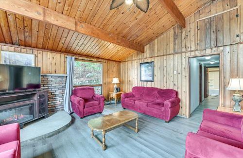 Hadley House | Lake-View Cabin with Furnished Deck in Hadley!