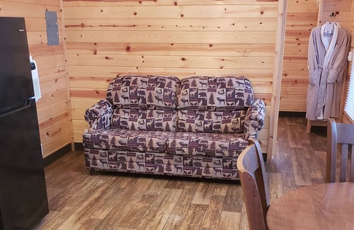 Patterson Cabin | Lake View Cabin with Hot Tub