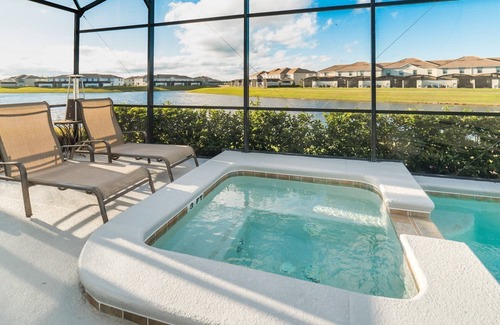 Bay Lake House | Lake View/Private pool and Spa/3 miles to Disney/Inc Resort Amenities/Wifi