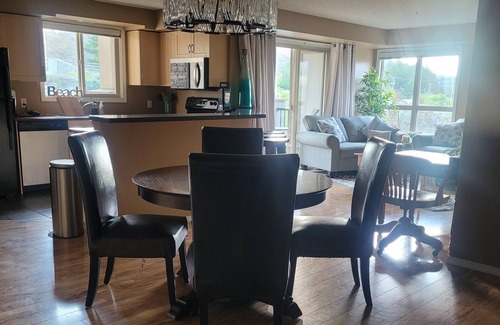 East Kootenay Condo | Lake Windermere Beach-themed Family Condo - 5 min. walk to Beach/20 min. to Ski!