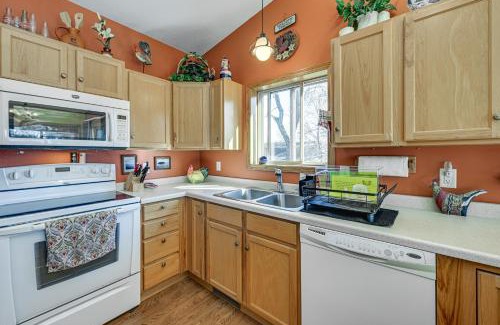 Lake Wissota House | Lake Wissota Home with Private Dock and Fire Pit!