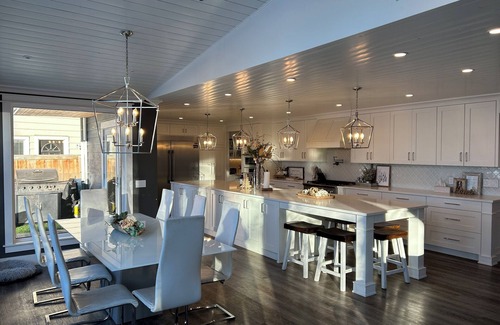 Midnapore House | Lakefront 6BR home w/dock, hot tub, games, sleeps 16—perfect for families!