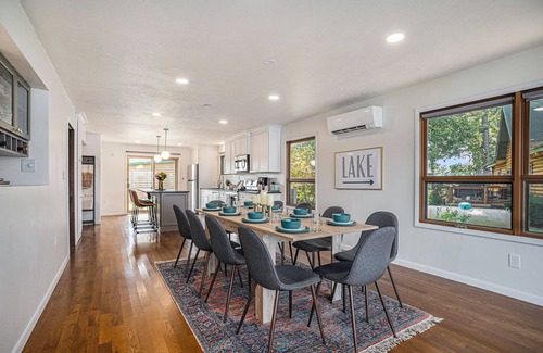 Decatur House | Lakefront A-Frame: Private Beach, Fire Pit, Kayaks, Paddleboards, & Boat Slip
