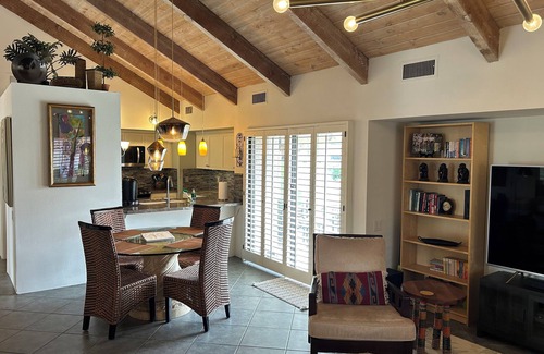 Rancho Mirage Condo | Lakefront Beauty - listen to the birds chirp while drinking your morning coffee