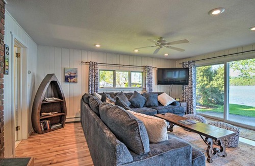 Bellaire House | Lakefront Bellaire Getaway with Kayaks, Dock and Grill