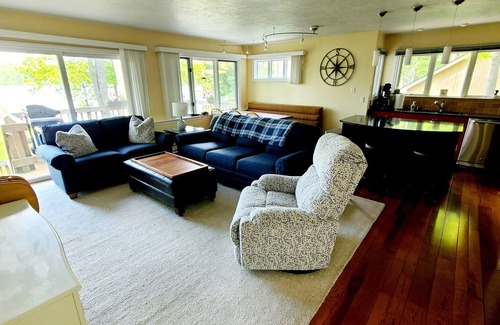 Lake Ann House | Lakefront Bliss: Spacious Home on Lake Ann perfect for Large Family 25 min to TC