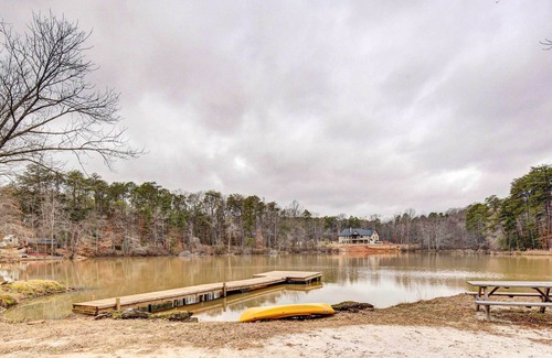 Inman House | Lakefront Blue Ridge Mtns Vacation Rental