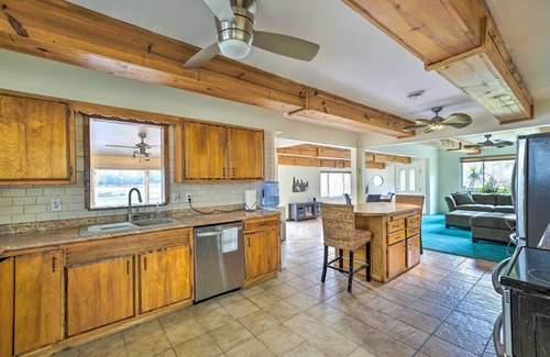 Brohman Cottage | Lakefront Brohman Retreat w/Dock & Fire Pit!