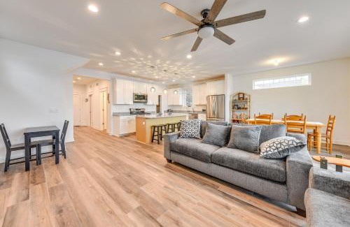 New Munster House | Lakefront Burlington Vacation Rental Dock and Beach