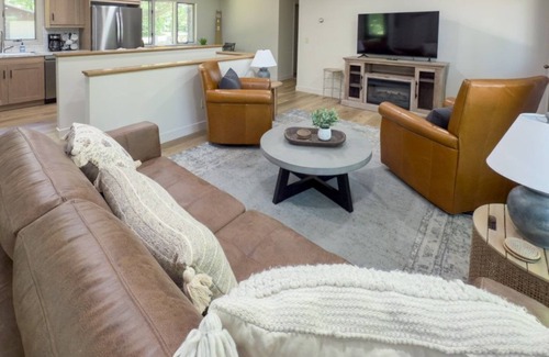 Iron River Cabin | Lakefront Cabin | Trails, Big Yard w/Firepits