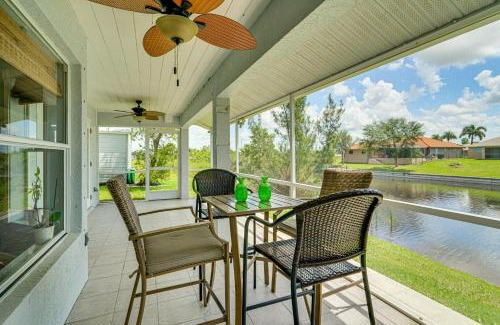 Mariner House | Lakefront Cape Coral Getaway with Furnished Lanai!
