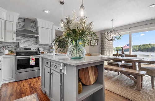 Gaylord House | Lakefront Chalet on Big Lake – 4BR Retreat with Dock & Beautiful Views