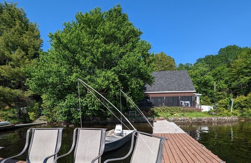 Val Morin Ski Chalet | Lakefront Chalet with Stunning Views