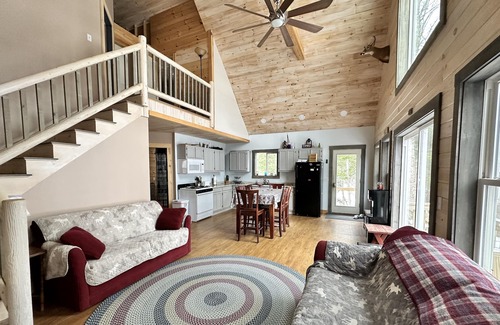 Dover-Foxcroft Cottage | Lakefront cottage on beautiful Sebec Lake, only 10 minutes from town!