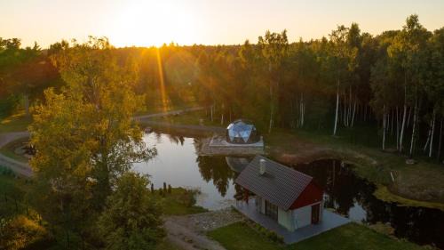 Limbazi Municipality House | Lakefront cottage 10 min walk from Baltic Sea