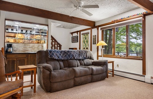 Gaylord House | Lakefront Cottage-Stunning Views! Sandy Shore-Clear Deep Lake-Golf/Ski nearby!