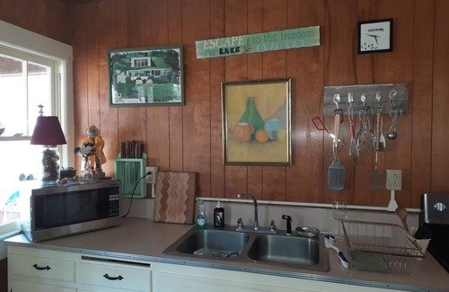 Cuba Cottage | Lakefront Cottage with Private Dock & Deck - Great for Fishing and Water Sports!