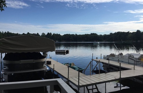 Wautoma Cottage | Lakefront, cozy cottage, fish, swim in your backyard, bonfires, bike, Nordic Mtn