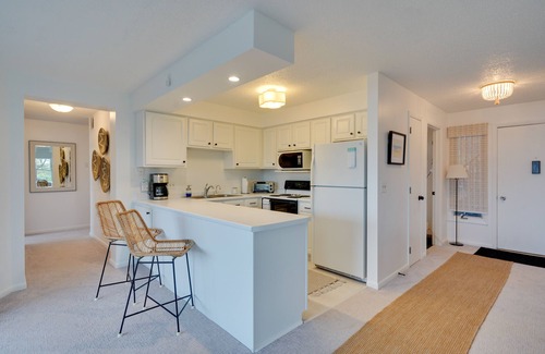 Dewittville Condo | Lakefront Dewittville Condo with Private Deck!