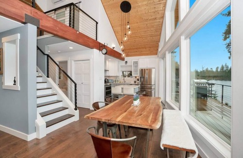 Warm Beach House | Lakefront Dreams | Kayaks, Private Dock, Views!