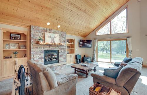 Eagle River House | Lakefront Eagle River Vacation Rental with Boat Dock