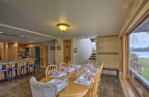 Eau Galle House | Lakefront Eau Galle Home w/Hot Tub & Fire Pit