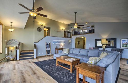 Eau Galle House | Lakefront Eau Galle Home with Hot Tub and Fire Pit