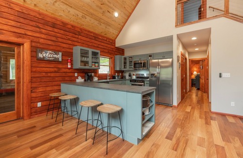 North Glade Hills House | Lakefront Escape: Lakefront, Dogs Welcome, Dock Slip, Hot Tub!