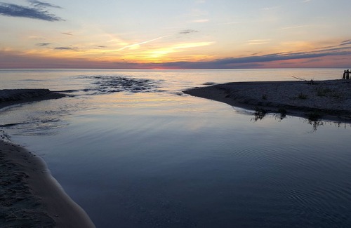 Arcadia House | Lakefront, Fabulous View of Lower Herring Lake, Access to Lake Michigan Beach