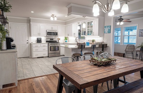 Afton House | Lakefront Family Getaway Dock Fire Pit Game Room Dogs Welcome