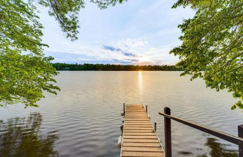 Rice Lake House | Lakefront Family Retreat with Private Dock!