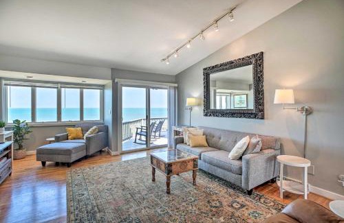 Miller Beach House | Lakefront Family Retreat with Grill Steps to Beach!
