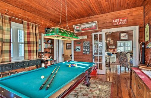 Lake Placid House | Lakefront Florida Retreat - Pool Table and Boat Dock