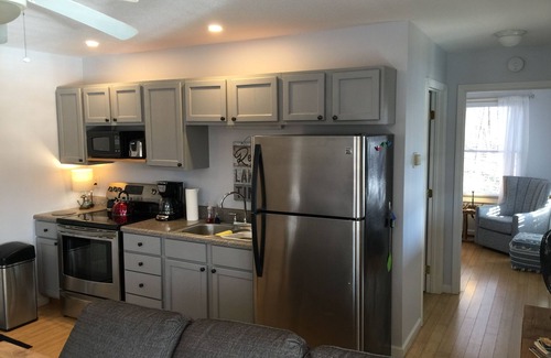 Jamestown Cabin | Lakefront, Gas Firepit. Hot Tub. Private Dock. Pup Friendly