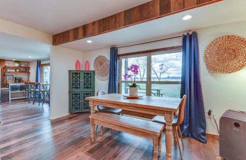 Graford House | Lakefront Graford Home with Fire Pit and Private Dock!