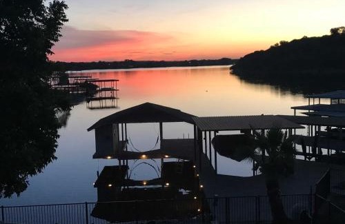 Granbury House | Lakefront Granbury Home with Dock, Decks and Hot Tub!