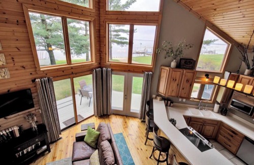 Arkdale Cottage | Lakefront home < 1 hour to The WI Dels and 8 min to Sand Valley Golf resort