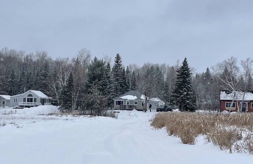Aroostook House | Lakefront Home on ATV Access Road and Snowmobile Trail Access!
