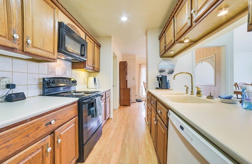 Oscoda House | Lakefront Home w/Deck & Dock in Oscoda Twp!