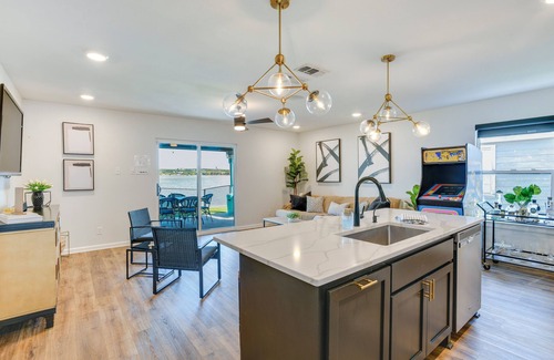San Angelo House | Lakefront Home w/Dock & Patio in San Angelo!
