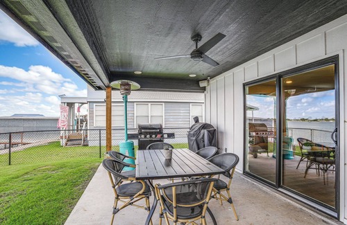 San Angelo House | Lakefront Home w/Dock & Patio in San Angelo!