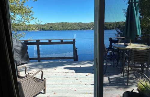 Monticello House | Lakefront home w/Kayaks, canoe & SUP on QUIET & PRIVATE lakenNEAR BETHEL WOODS