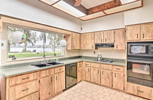 Lake Brant Cottage | Lakefront Home w/Private Pool, 13 Mi to Tampa